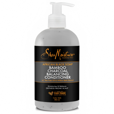 Shea Moisture A.B.S. Bamboo Charcoal Conditioner 13 oz